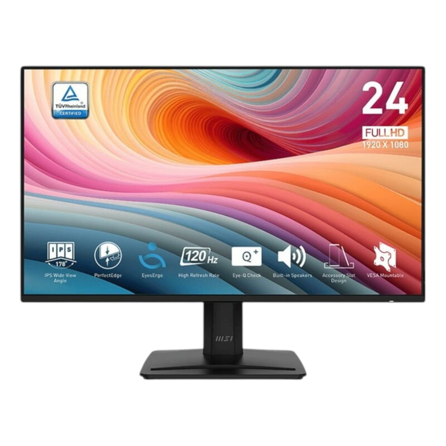Монітор ігровий 23.8" MSI PRO MP242A E2 IPS FHD IPS / 120Гц / 1ms (MPRT) / HDR (video) / RGB 115% NEW 00-00015439